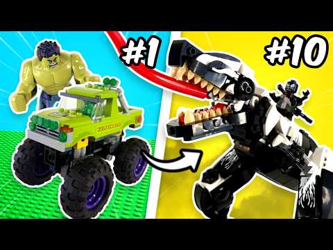 I Built Weird LEGO Marvel Sets…