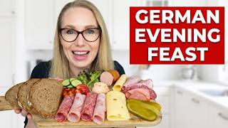 This Is What a Real German Dinner Looks Like | German Abendbrot Cold Platter