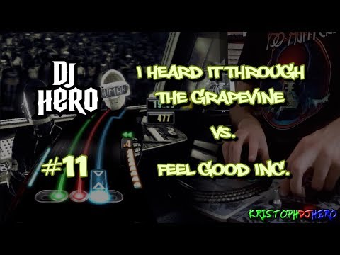 DJ Hero - I Heard It Through The Grapevine vs. Feel Good Inc. 100% FC (Expert)