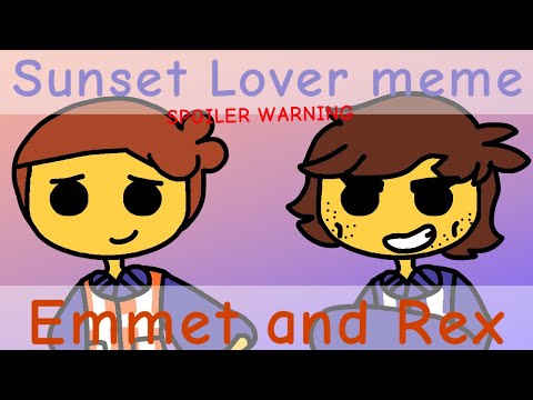 Sunset Lover meme (The LEGO Movie 2) (Rex and Emmet) (LEGO art style test) [SPOILER WARNING]