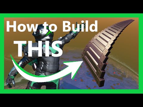 How to Build Scaled Wall Curves - NMS Glitch Building #nomanssky #glitchbuilding #criscrosaplesos