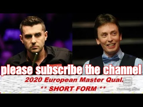 Mark Selby vs Ken Doherty ** 2020 European Master Qualification ** short form