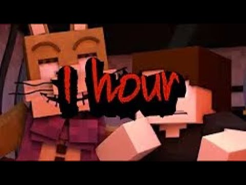 1 Hour of “Drawn to the Bitter” | FNAF Minecraft Animation Music Video [Song by DHeusta]