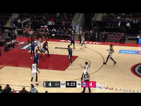 Raptors 905 Highlights: Shevon Thompson Throw Down  - February 28, 2018