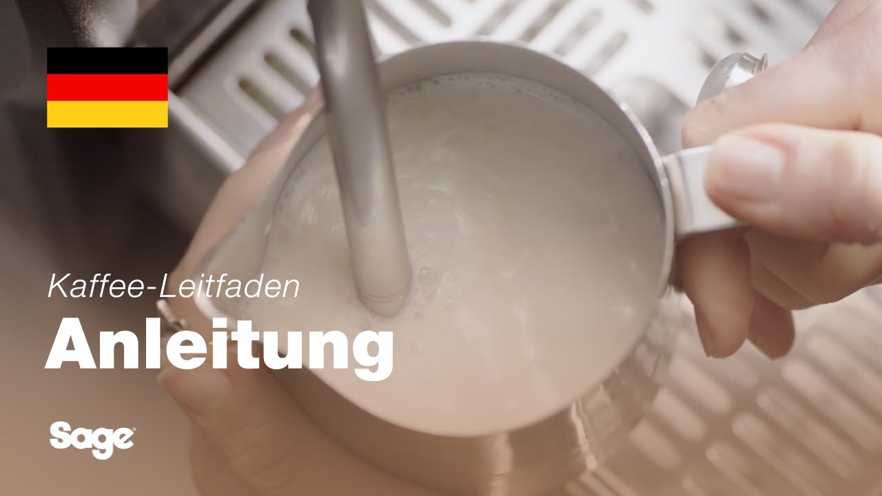 Tutorial für Breville-Kaffee - Automatisches Texturieren von Mikro-Milchschaum
