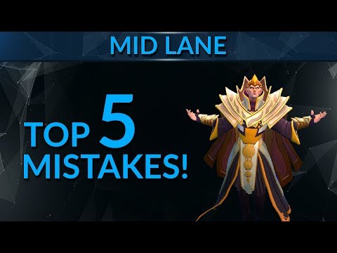 TOP 5 MISTAKES Mid Players Make | Dota 2 Pro Guide