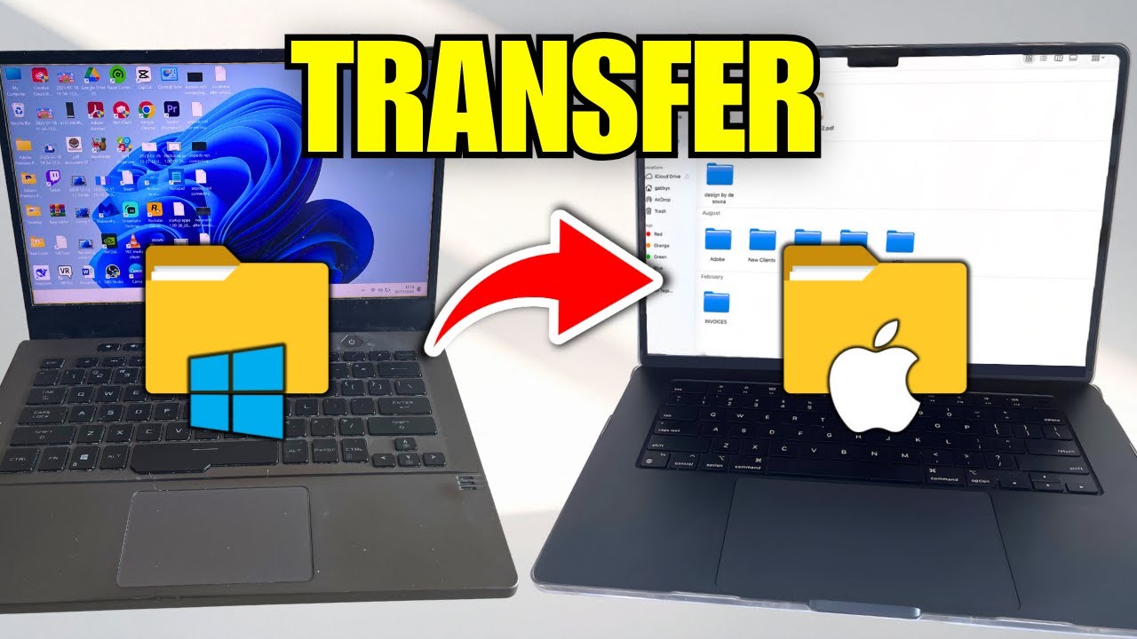 How To Transfer Files Between Mac & Windows PC