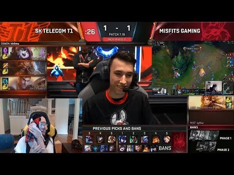 SKT vs MF best Plays and highlights, QT new cat, invisible Zed by shiphtir ... best moments #3