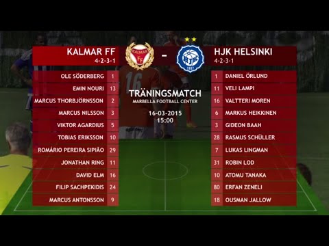 2015-03-16 Träningsmatch, Kalmar FF - HJK Helsinki