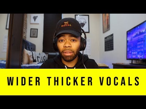 Wider thicker vocals with a simple trick
