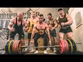 76kg Powerbuilder zieht 300kg Deadlifts