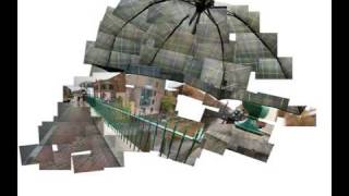 Umbrella Panorama with Postal Service
