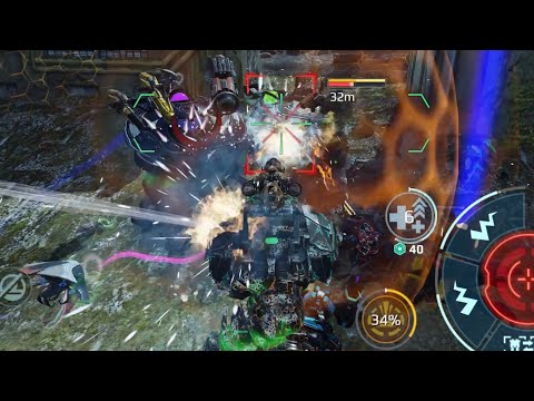 Angry Fenrir holds off two Revenants and a Fafnir — War Robots