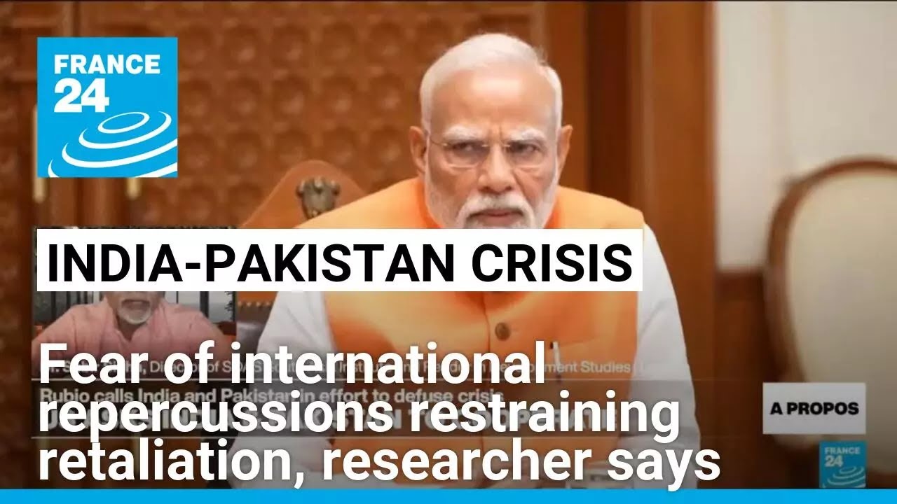 India, Pakistan held back by concerns of international repercussions, researcher says • FRANCE 24
