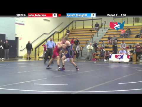 GR 74 KG - QF - John Anderson (Army) vs. Barrett Stanghill (USOEC)