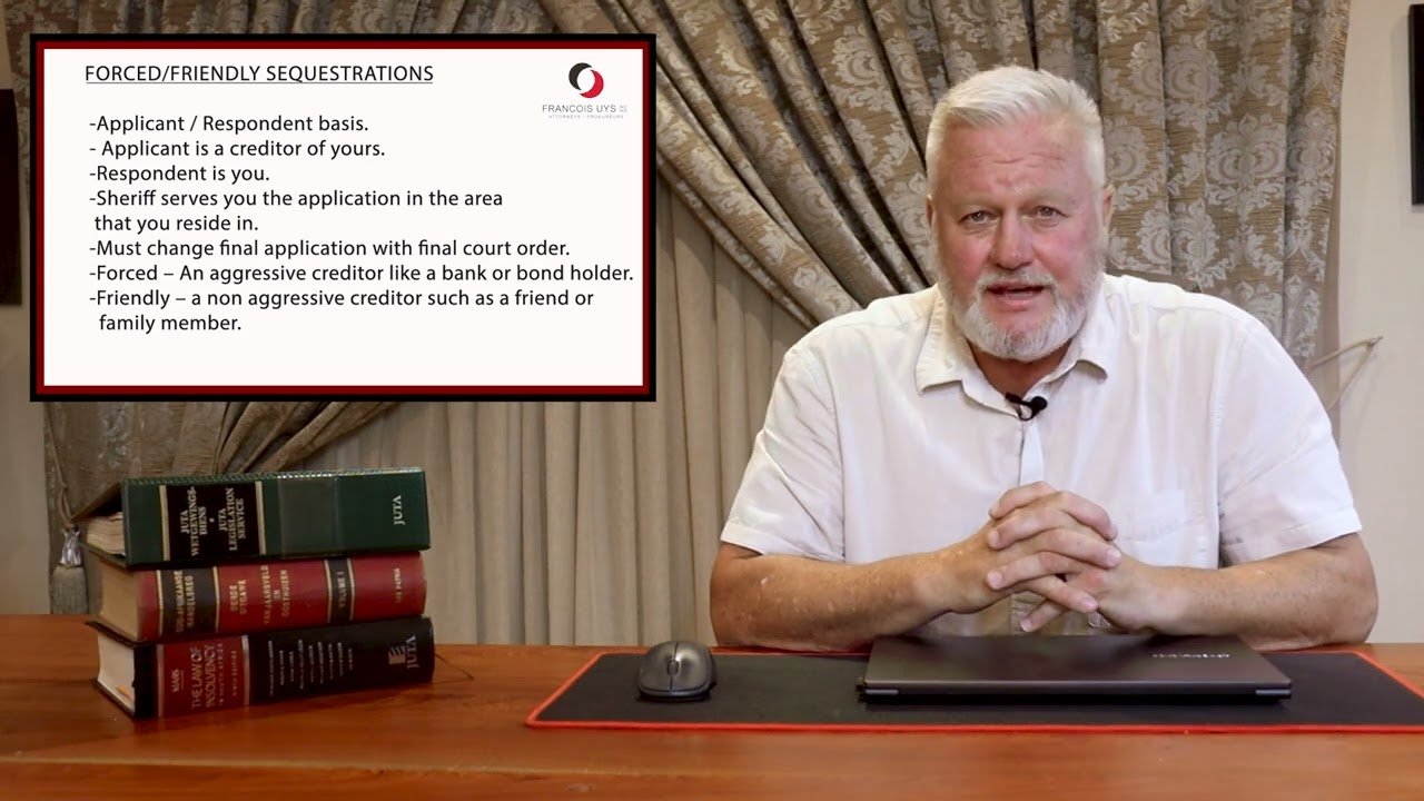 Differences Between Voluntary Surrender and Forced or Friendly Sequestration