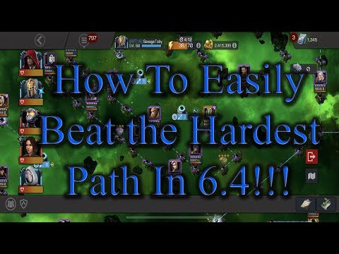 HOW TO DESTROY SPECIAL CONNOISSEUR THE HARDEST NODE IN 6.4 (Marvel Contest of Champions)