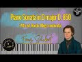 Piano Sonata in D major, D. 850 (4th mvt, Rondo: Allegro moderato) - Franz Schubert | Music Sheet