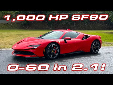 Ferrari SF90 Stradale Does Amazing 9.6s Quarter-Mile, Beats McLaren
