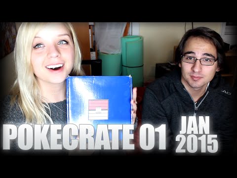 PokeCrate Unboxing #1 January 2015! Mootypwns & xRazeOvation