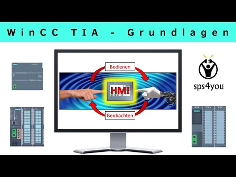 Visualisierung mit WinCC TIA Portal - Grundlagen - SPS programmieren lernen - Kurs (Kapitel 1)