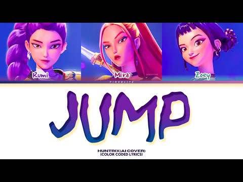 [AI COVER] 'JUMP' By BLACKPINK (HUNTRIX/헌트릭스) Color Coded Lyrics