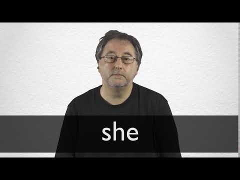How to pronounce SHE in British English