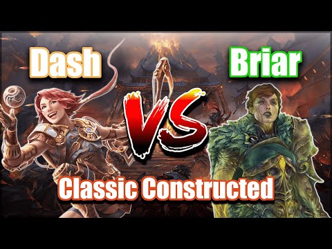 Dash vs Briar | Uprising Classic Constructed Gameplay | Flesh and Blood TCG