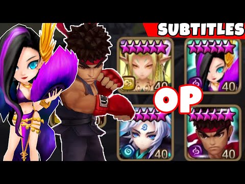 [SUBS] The  Giana & Ryu Dark (Vancliffe)  combo is BROKEN in RTA ! [Summoners War]