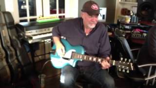 Phil Madeira playing Eastwood Airline Dual Tone Guitar