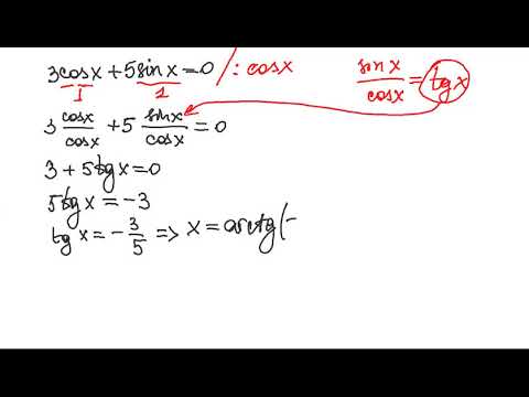 Ecuatii trigonometrice omogene 1