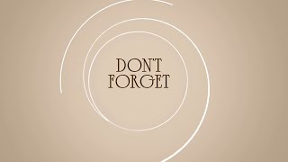 DON’T FORGET (PEMD)