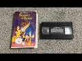 Beauty And The Beast 1992 VHS Version 1 Overview