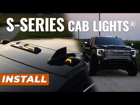 Boost Auto S-Series Cab Lights Installation Guide | 2020-2023 Chevy Silverado & GMC Sierra 2500/3500