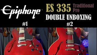Video thumbnail for Double Vision | Epiphone ES-335 Traditional Pro Unboxing(s) by One More Guitar