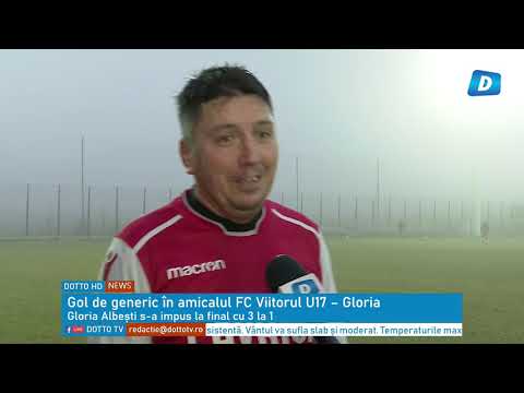 Gol de generic ieri în amicalul FC Viitorul U17 – Gloria Albești.
