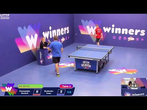WINners CUP table 2  26.09  Kuzmenko Dmitrii - Rudenko Ivan  20:00