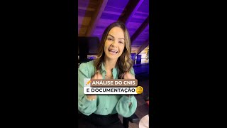 Sobre a análise do CNIS e documentação