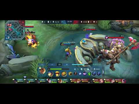 Mage build  Gatotkaca  Maniac 1HP , without  team support 🔥🔥