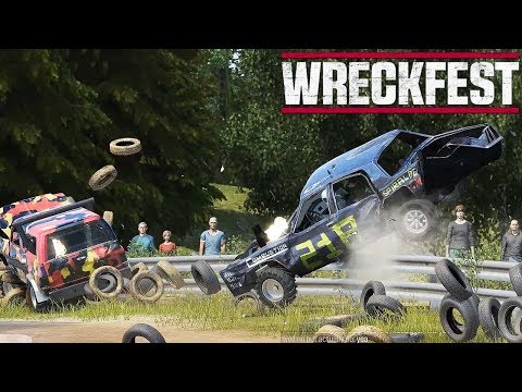 WRECKFEST - GARE DISTRUTTIVE MULTIPLAYER - GAMEPLAY ITA