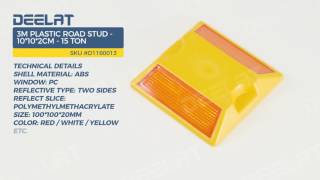 3M Plastic Road Stud - 10*10*2cm - 15 Ton