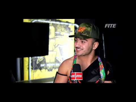 Josh Shernoff of FITE interviews Kal Herro at OVW Nightmare Rumble 01.15.2022