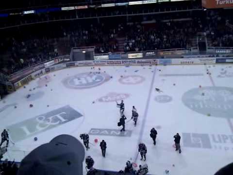 Lätkähuumaa TPS - JYP 19.4.2010