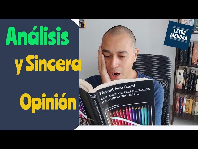 Vídeo relacionado con Los años de peregrinación del chico sin color (Andanzas)