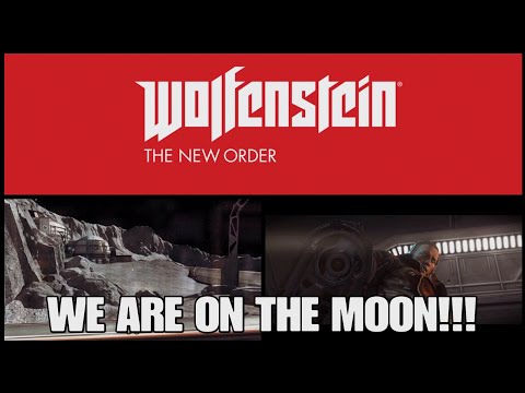 GOING TO A MOON BASE in Wolfenstein The New Order
