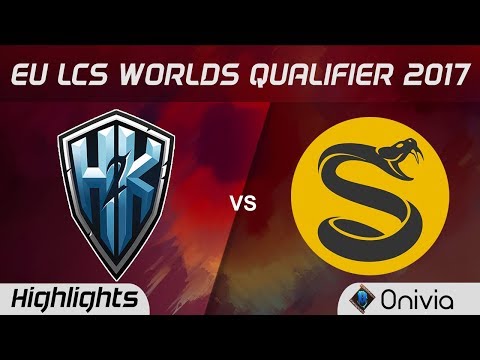 H2K vs  SPY Highlights Game 3 LCS Worlds Qualifier 2017 H2K Gaming vs  Splyce by Onivia