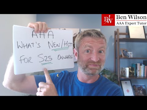 AAA New and hot topics for S25