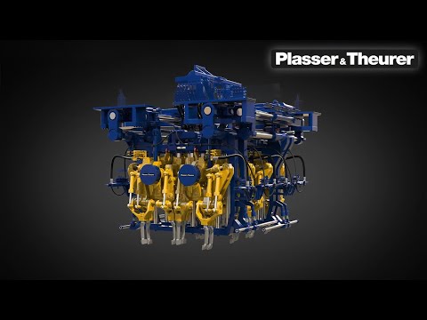 The new standard for turnout tamping: The 8x4 tamping unit – Plasser & Theurer (EN)