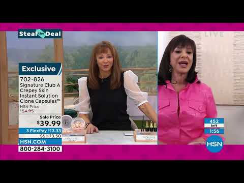 Signature Club A Crepey Skin Instant Solution Clone Caps...