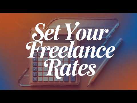 how to set freelance rates for beginners 2024 I BEYOND-9-TO-5